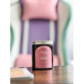 Bougie parfumée framboise cire végétale