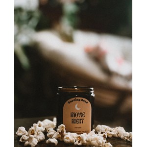 Bougie parfumée pop-corn cire végétale