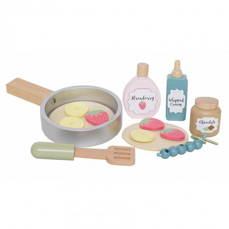 Dinette en bois pancakes crêpes - tu