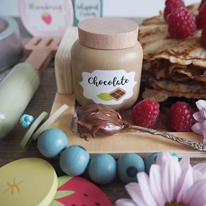 Dinette en bois pancakes crêpes