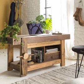 Meuble tv en bois recyclé hector