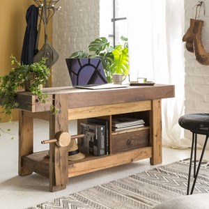 Meuble tv en bois recyclé hector