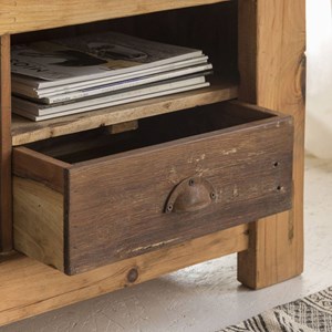 Meuble tv en bois recyclé hector