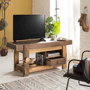 Meuble tv en bois recyclé hector