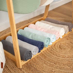 Drap housse couffin double gaze