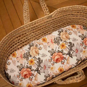 Drap housse couffin ovale néo vintage