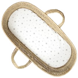 Drap housse couffin ovale stella blanc