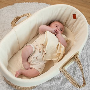 Lot 3 draps housses couffin gaze coton