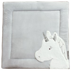 Tapidou licorne gris et argent
