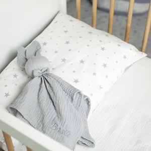 Taie d'oreiller coton réversible stella
