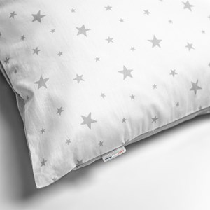 Taie d'oreiller coton réversible stella