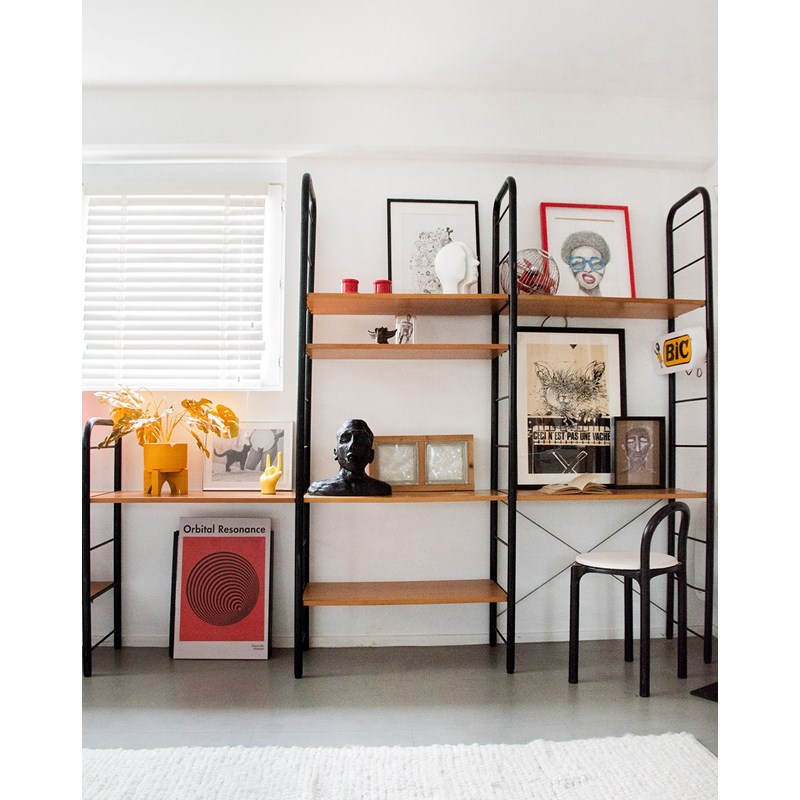 Étagère modulable en métal n°122