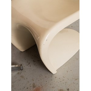 Alma, la chaise panton beige n°398