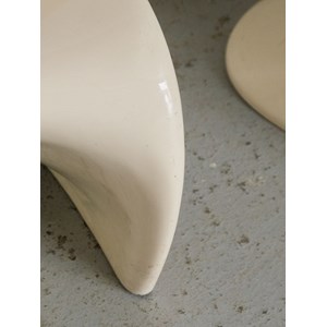 Alma, la chaise panton beige n°398