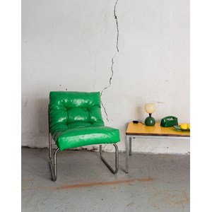 Chaise verte gillis lundgren n°376