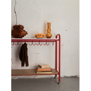 Étagère en métal avec accroches n°115