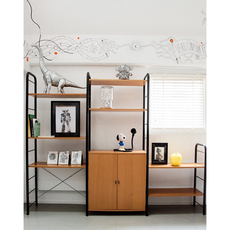 Étagère en métal modulable n°118