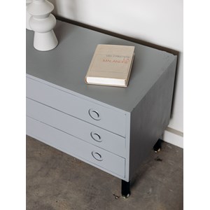 Meuble de rangement gris n°330