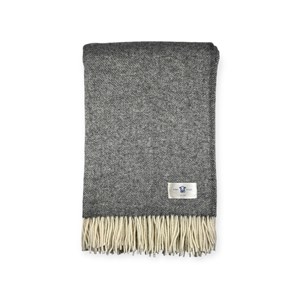 Plaid en laine cara xl grey