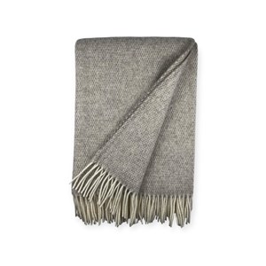 Plaid en laine striped christie beige