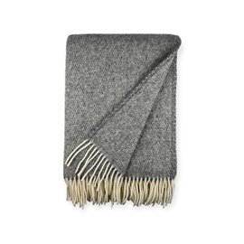 Plaid en laine striped christie grey