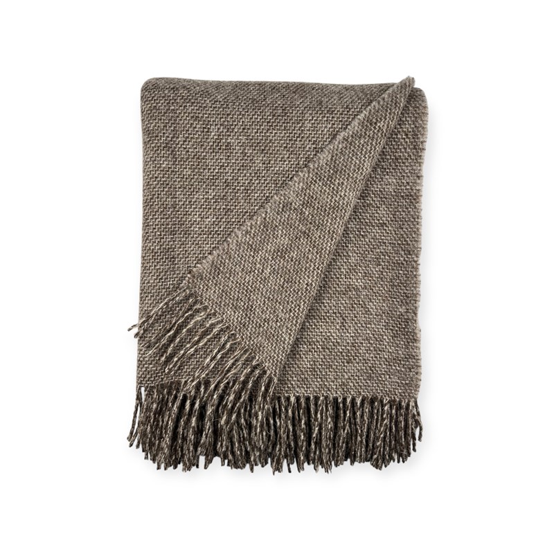 Plaid en laine norwell brown