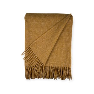 Plaid en laine norwell ochre&nbsp;yellow