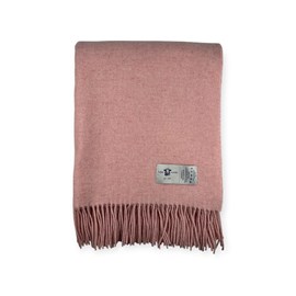 Plaid en laine grace special light pink