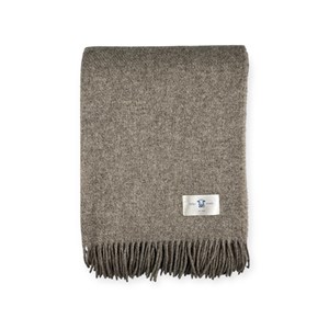 Plaid en laine grace special beige