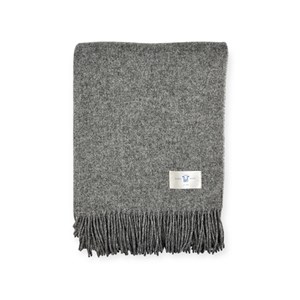 Plaid en laine grace grey