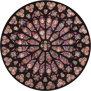 Puzzle - rosace notre dame