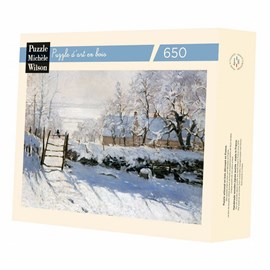 Puzzle 650 pièces la pie