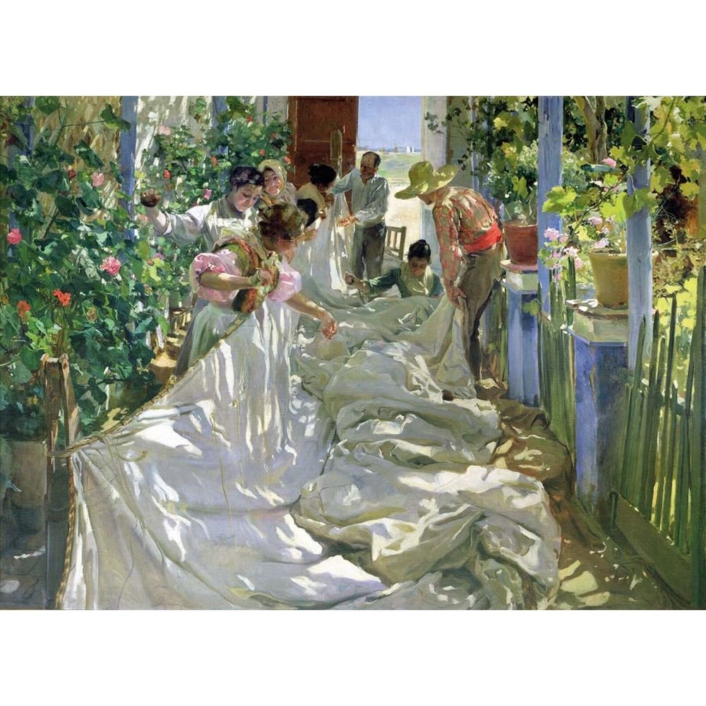 Puzzle 500 pièces en cousant la voile