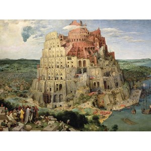 Puzzle 1000 pièces la tour de babel
