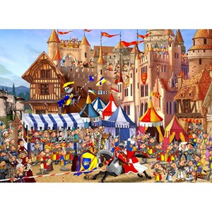 Puzzle 100 pièces le tournoi
