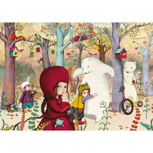 Puzzle - rencontre en foret