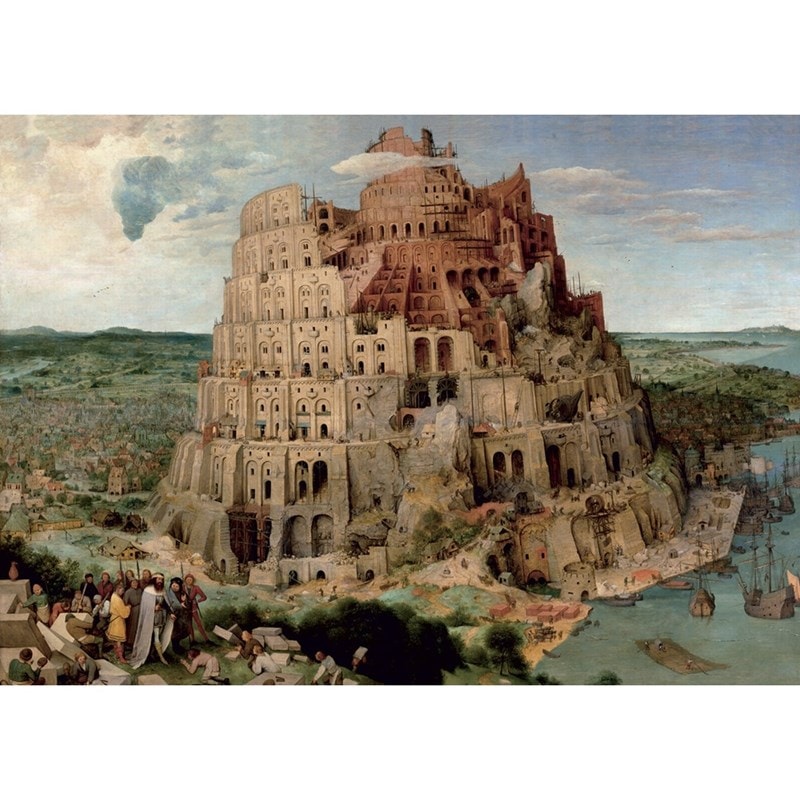 Puzzle - bruegel - la tour de babel