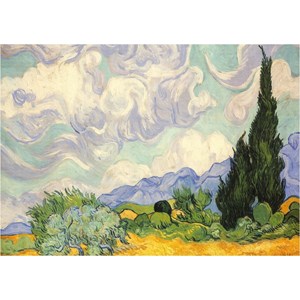 Puzzle - van gogh - les bles jaunes