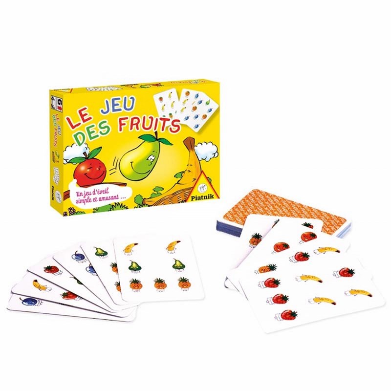 Jeux - le jeu des fruits