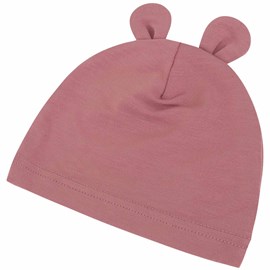 Bonnet bébé ourson bambou uni vieux