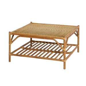 Table basse carrée en bambou célestin