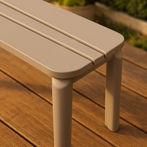 Banc en aluminium apollon