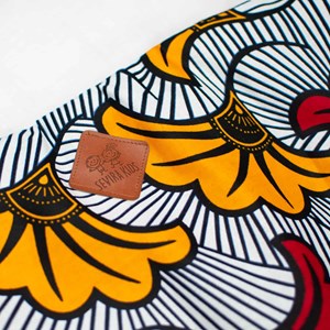 Tour de lit bébé wax fleurs de mariage