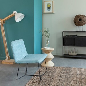 Fauteuil bleu design