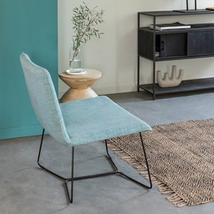 Fauteuil bleu design