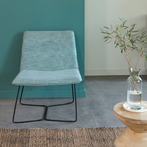 Fauteuil bleu design