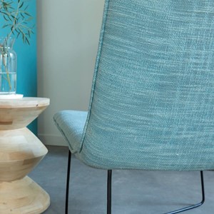 Fauteuil bleu design