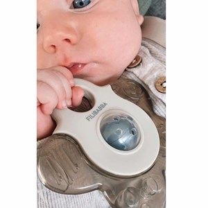 Lot de 2 anneaux de dentition rose