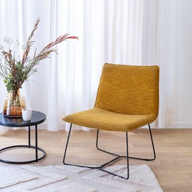 Fauteuil jaune design