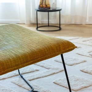 Fauteuil jaune design